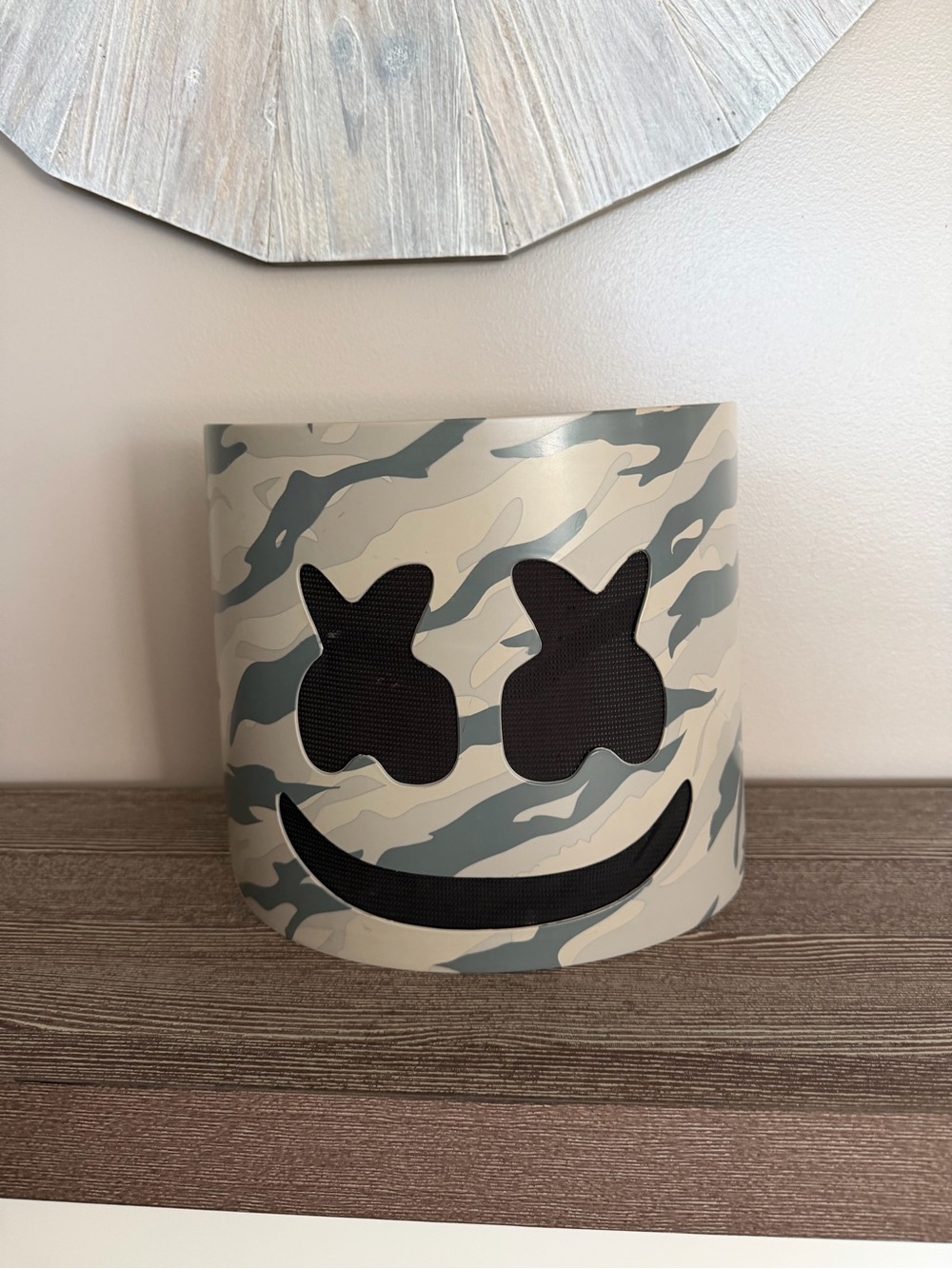DJ marshmallow face mask Halloween